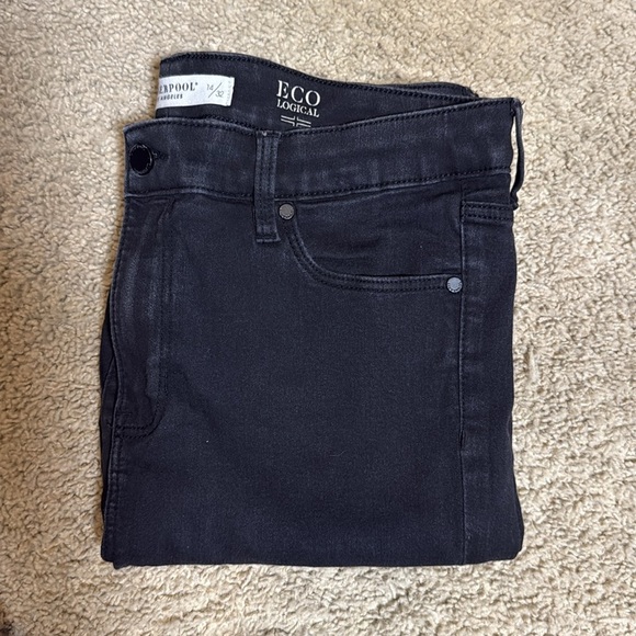 Liverpool Los Angeles Skinny Jeans Women’s 14/32 Black Eco Logical High Rise - Picture 6 of 6